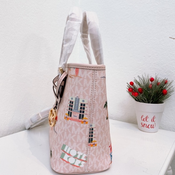 Michael Kors Jet Set Travel XS TZ Tote Bag - Picture 3 of 9